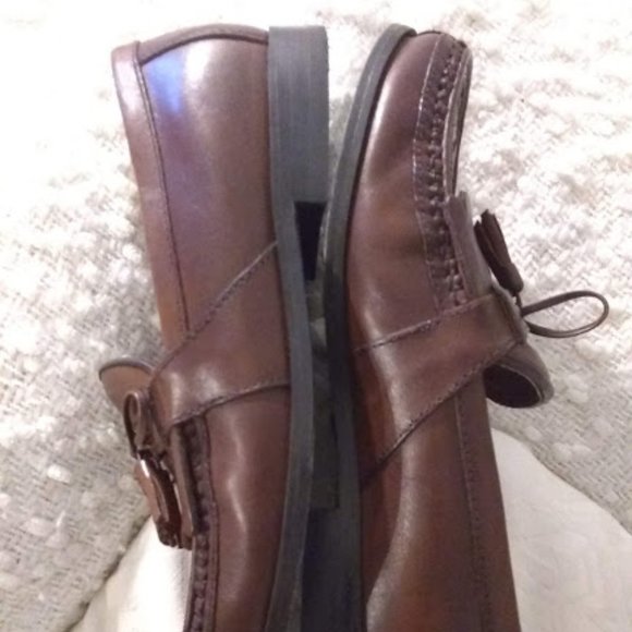 Men's Leather tassel woven loafer - Picture 2 of 4